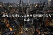 风云再起糖心tv官网从零到爆红官方解读
