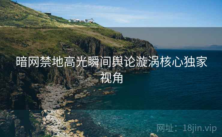 暗网禁地高光瞬间舆论漩涡核心独家视角