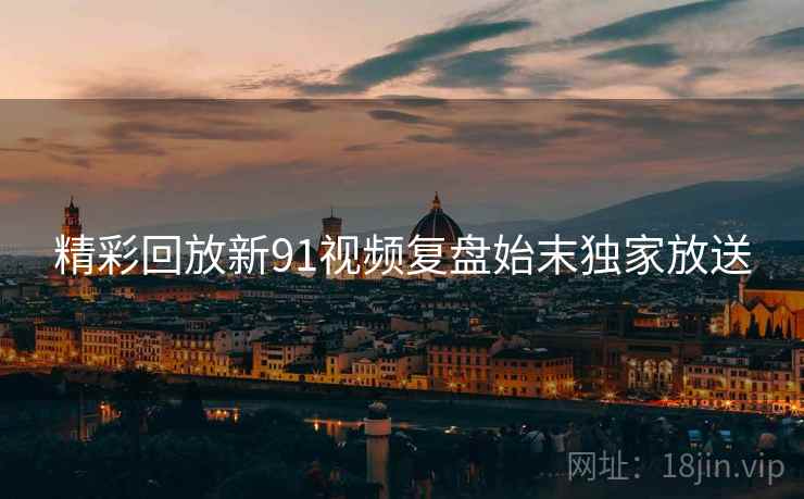 精彩回放新91视频复盘始末独家放送