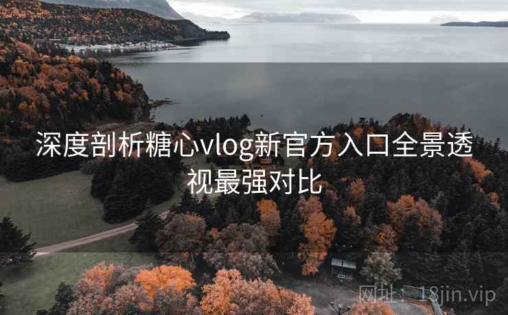 深度剖析糖心vlog新官方入口全景透视最强对比